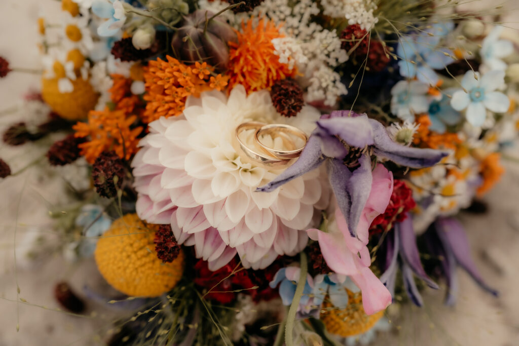 Eheringe Rügen, Blumen Hochzeit Rügen
